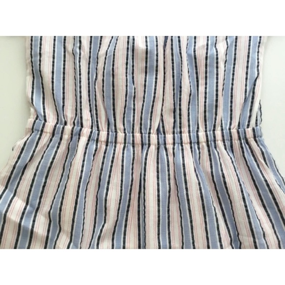 J Crew Mercantile Off-The-Shoulder Striped Peasant - Picture 10 of 13